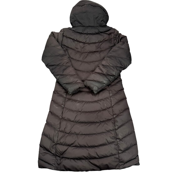 Patagonia Womens Black Down With It Parka Long Puffer Hooded Jacket Size S - Picture 5 of 10